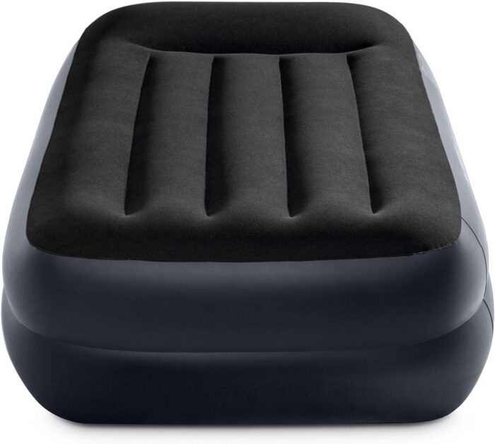 INTEX Raised Airbed Mattress with Built-in Pump, Dura-Beam Plus Pillow, Twin - Portable Inflatable Luxury Blow-Up Bed for Adults, Camping, Guests - Image 9