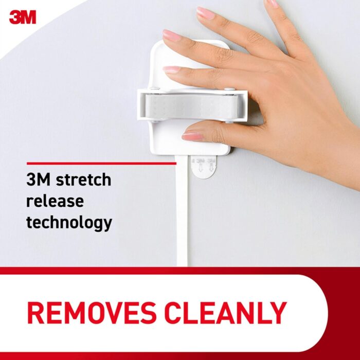 Command Broom and Mop Grippers, 2 Hangers and 4 Command Strips, Damage Free Hanging Wall Mount Broom and Mop Holder, Household Cleaning Organizer for Organization and Storage, Holds up to 4 lb - Image 9