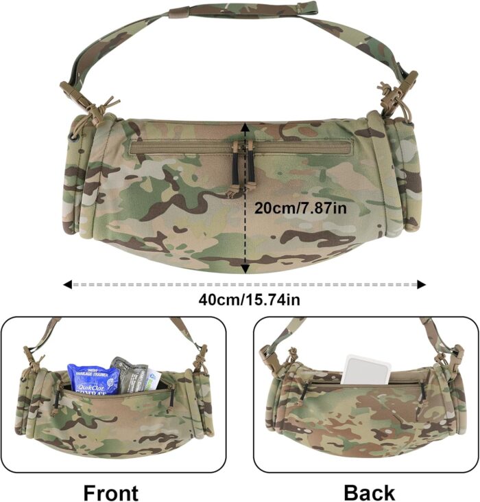 PETAC GEAR Tactical Hand Warmer,Portable Drop Hanger Waist Handwarmer Pouch for Hunting Golf Camping Fishing, Hiking, Football Winter Outdoor Field Survival. - Image 6