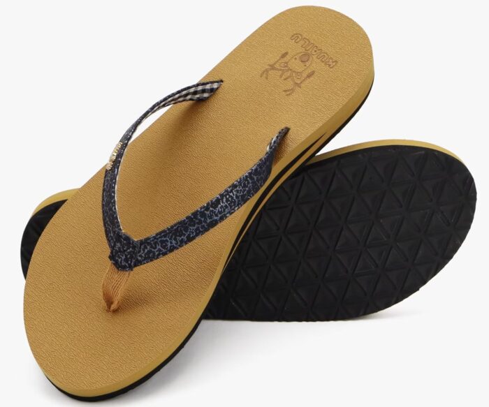 KuaiLu Womens Arch Support Flip Flops Comfortable Yoga Mat Slip on Summer Beach Walking Thong Cushion Sandals - Image 8