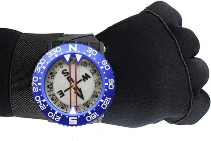 Scuba Choice Diving Deluxe Wrist Compass – 2.3” Display, Accurate Underwater Navigation, 15” Strap, Depth Rated 80m, 25° Tilt, Durable -5°C to 55°C, Made in Taiwan - Image 6