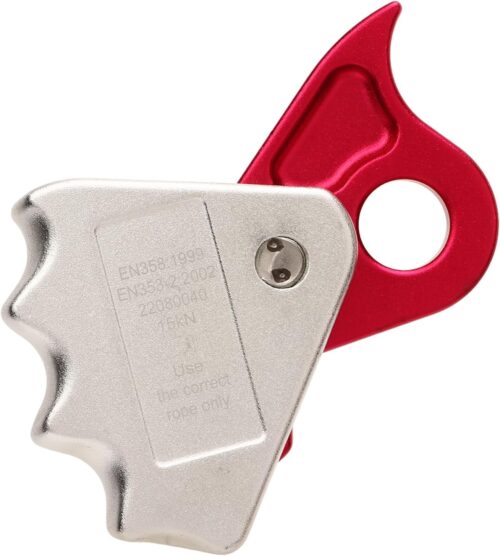 Rope Grab Rock Climbing Accessory, 15KN Climbing Ascender Fall Belay Device Rope Grab Ascender for Rock Climbing，Mountaineering, Tree Arborist,
