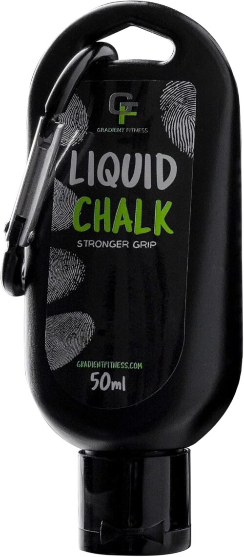 Gradient Fitness Liquid Chalk for Gym, Lifting, Rock Climbing, Pole Grip, Weightlifting, Workout - Dry Hands Hand Grip