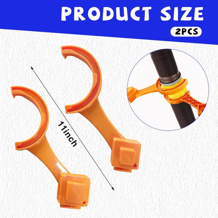 2 PCS RV Sewer Hose Wrench, Multi Purpose Fittings Wrench to Connect and Disconnect Sewer Hoses, Fits Most 3 Inch and 4 Inch Male/Female RV Sewer Caps, RV Accessories - Image 2
