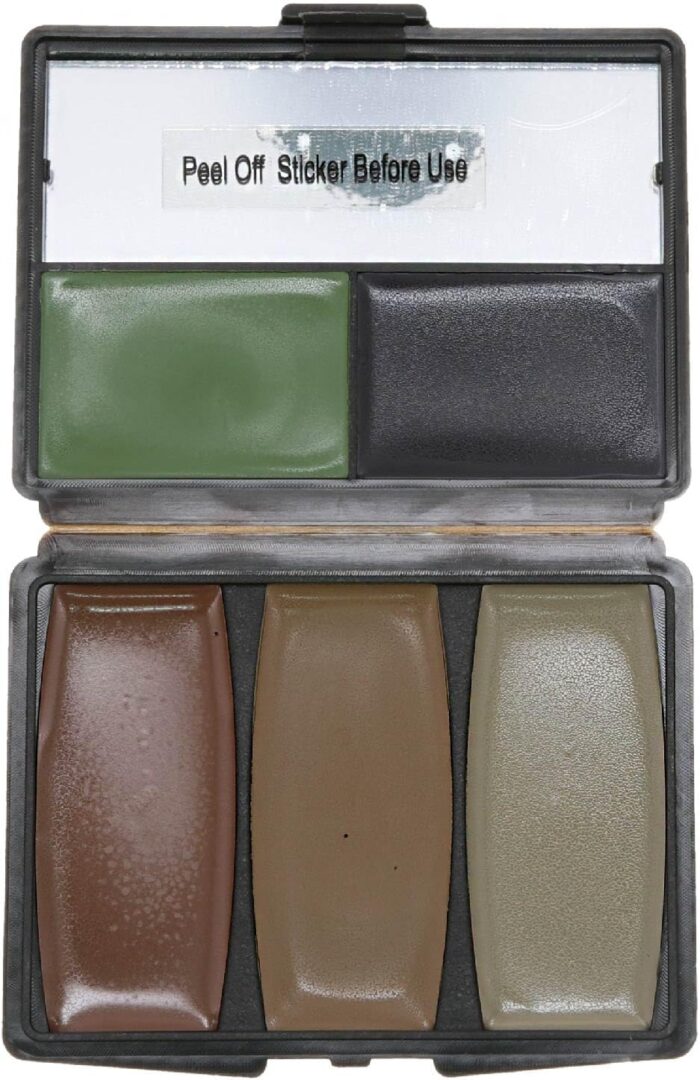 Hunters Specialties Camo-Compac 3/4/5 Color Makeup Kit - Pocket Size Long-Lasting Easy-to-Use Concealment Makeup for Hunting - Image 3