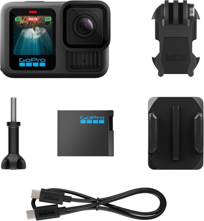 GoPro HERO13 Black - Waterproof Action Camera with 5.3K60 Video, 27MP Photo + Compatability with HB-Series Lenses - Image 4