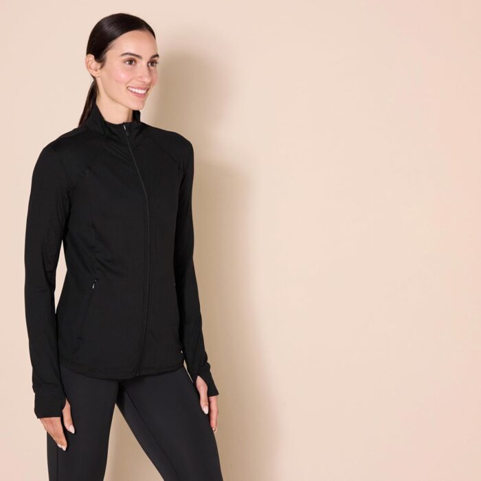 Amazon Essentials Women's Fleece Full-Zip Jacket - Brushed Tech Stretch (Available in Plus Size) - Image 2