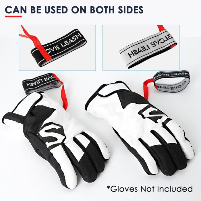 Sport Glove Safety Strap - Ski Gloves Elastic Wrist Leash Handcuffs,Perfect Mountaineering & Ski Accessories for Hanging Glove - Image 7