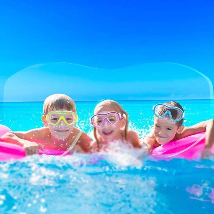 Kids Snorkel Set for Age 5-15 Dry Top Snorkeling Gear for Kids, Diving Mask and Snorkel Set Swimming Goggles with Nose Cover for Kids Youth Boys Girls Junior - Image 6
