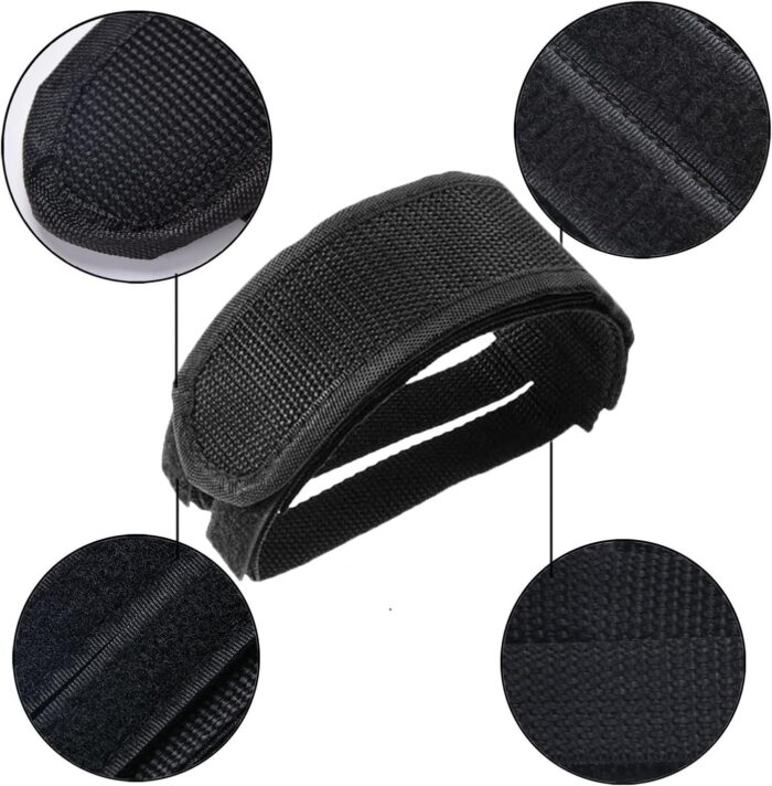 Outgeek 1 Pair Bike Pedal Straps Pedal Toe Clips Straps Tape for Fixed Gear Bike - Image 3