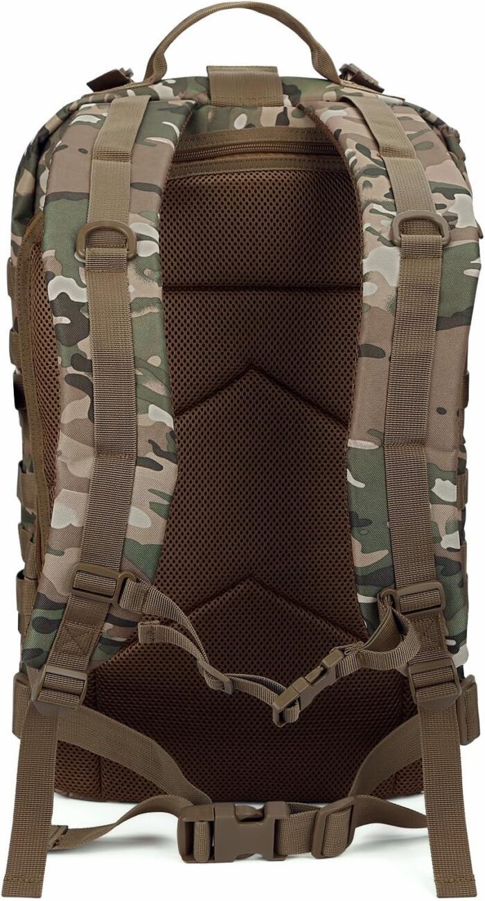 REEBOW GEAR Tactical Backpack for Men Military Tactical Bag Pack Army Molle Survival Bags Backpacks Comouflage - Image 4