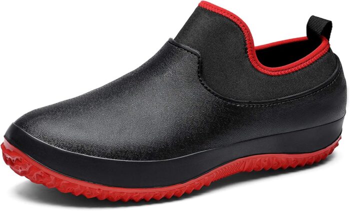 Garden Shoes Men's Waterproof Gardening Rain Boots Unisex Outdoor Footwear for Camping Lawn Care and Yard Work - Image 2