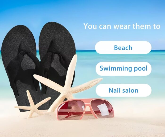 KuaiLu Flip Flops for Women with Arch Support Yoga Mat Comfortable Summer Beach Walking Thong Cushion Sandals Slip On Indoor Outdoor - Image 8
