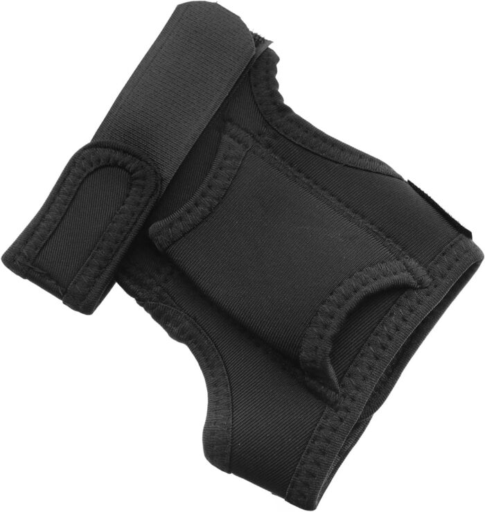 E-Outstanding Diving Wrist Torch Holder Nylon Cycling and Mountaineering Lighting Accessory Hand Holder Diving Light Accessory for Diving Outdoor Cave Adventure Wrist Strap Black - Image 2