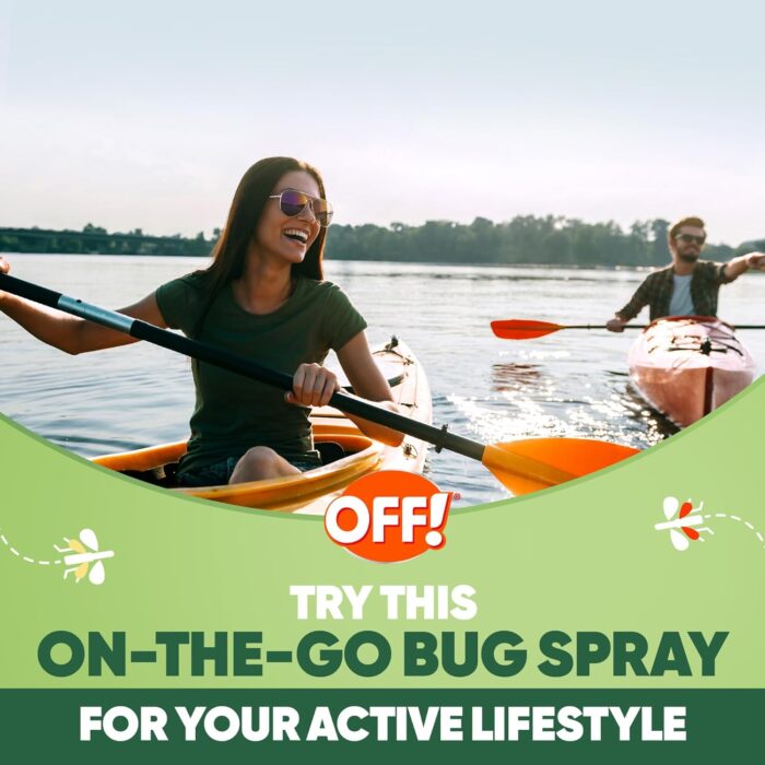 OFF! Deep Woods Insect Repellent Aerosol, Dry, Non-Greasy Formula, Bug Spray with Long Lasting Protection from Mosquitoes, 4 Oz, 2 Count - Image 6