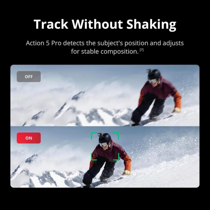 DJI Osmo Action 5 Pro Essential Combo, Waterproof Action Camera with 1/1.3" Sensor, 4K/120fps Video, Subject Tracking, Stabilization, Dual OLED Touchscreens, Action Camera 4K Ideal for Sports, Vlog - Image 3