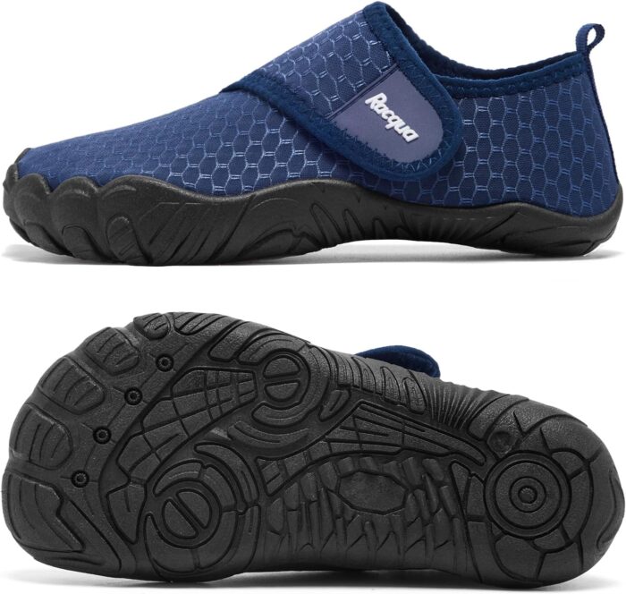 Racqua Boys Kids Water Shoes Girls Non-Slip Swim Beach Sports Pool Breathable Shoes Quick Dry Lightweight Outdoor Aqua Shoes(Little Kid/Big Kid) - Image 3