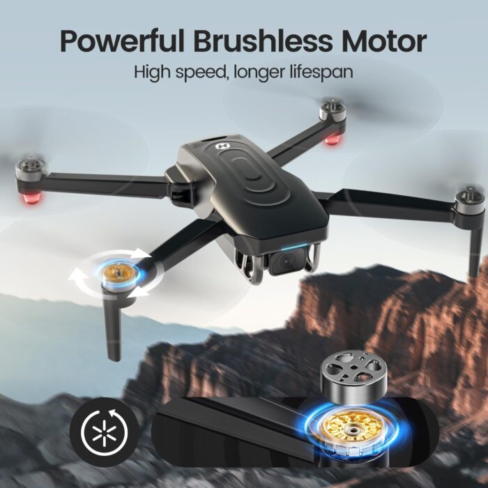 Holy Stone GPS Drone With 4K EIS Camera For Adults, HS175G 249g Foldable RC Quadcopter With Auto Return, Follow Me, 60 Mins Flight Time, Battery Fast Charge, Headless Mode, Upgraded HS175D - Image 4