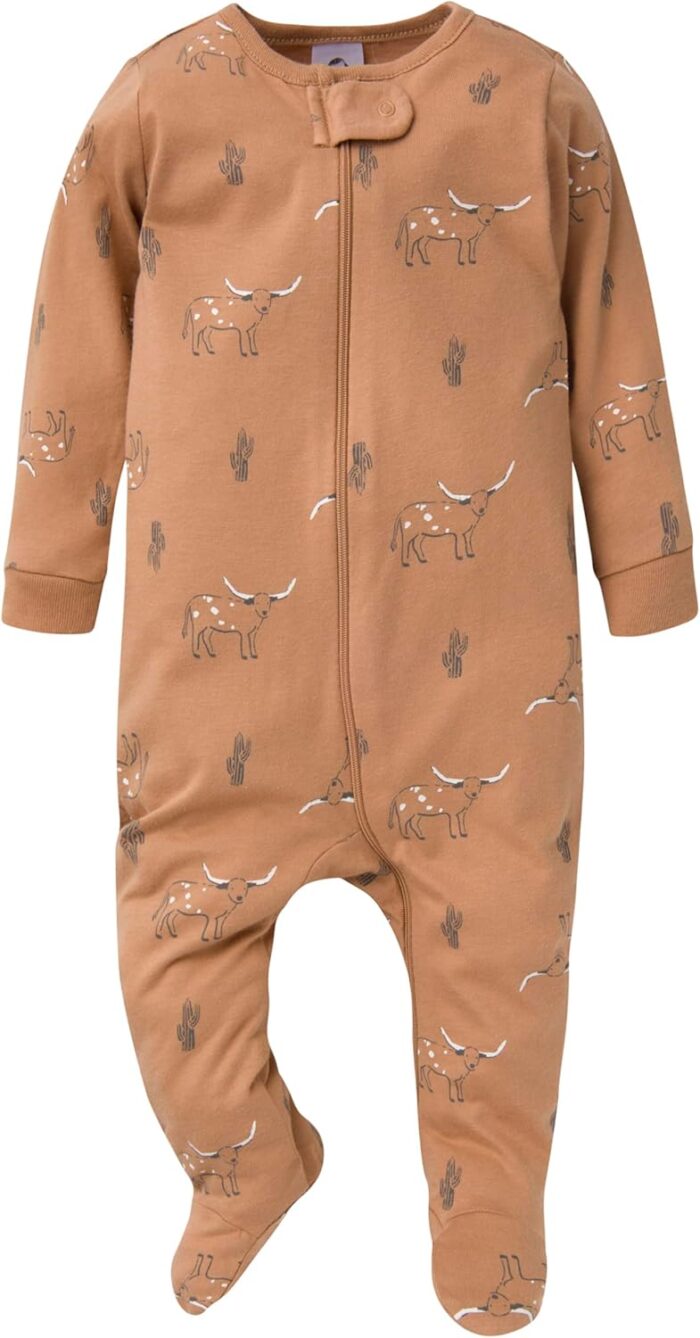 Gerber Baby Boys 4 Pack Sleep 'N Play Footie - Image 3