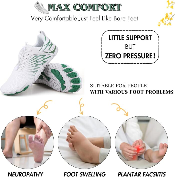 Hike Barefoot Shoes Women Men Minimalist Wide Toe Box Footwear Zero Drop Athletic Cross-Trainer Fashion Sneakers - Image 4
