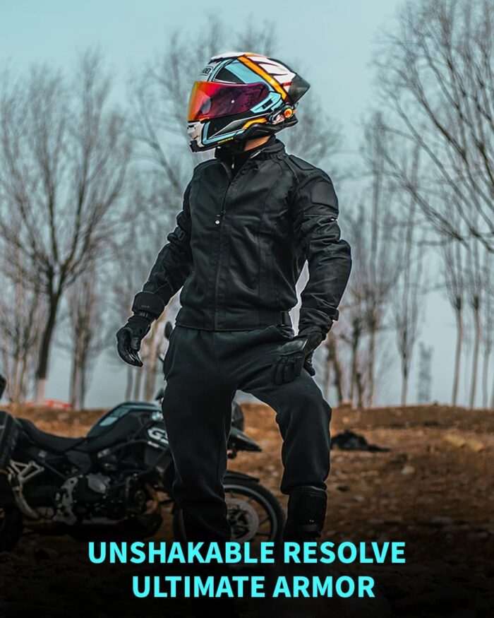 Tactical Gloves for Men, Shooting & Motorcycle Gloves with Hard Shell Knuckle Protection & Leather Palm for Airsoft Motorcycle Cycling Paintball Sports Climbing Training Hunting - Image 6