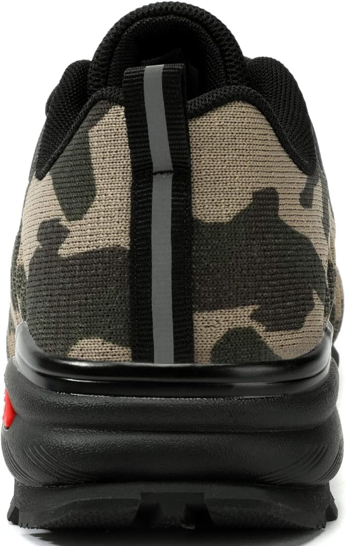 Men's Fashion Sneakers Lightweight Breathable Walking Shoes Tennis Cross Training Shoe Non Slip Trail Running Shoes - Image 3