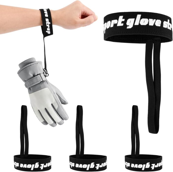 4pcs Sport Glove Safety Strap, Ski Gloves Elastic Wrist Leash Handcuffs for Hanging Glove, Mountaineering Ski Accessories Wristbands Ideal for Skiing and Outdoor Activities - Image 8