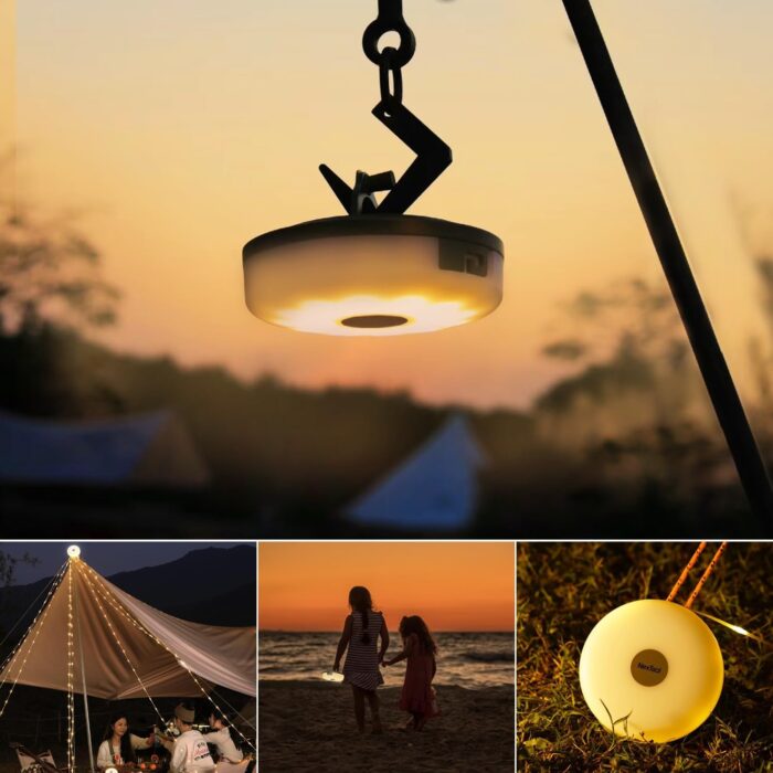 Camping Lights String, Outdoor String Light with 5 Lighting Modes, Quick 30s Recovery, Durable and Waterproof, USB Charging - Portable Camping Lights for Yard/Hiking (32.8ft) - Image 2