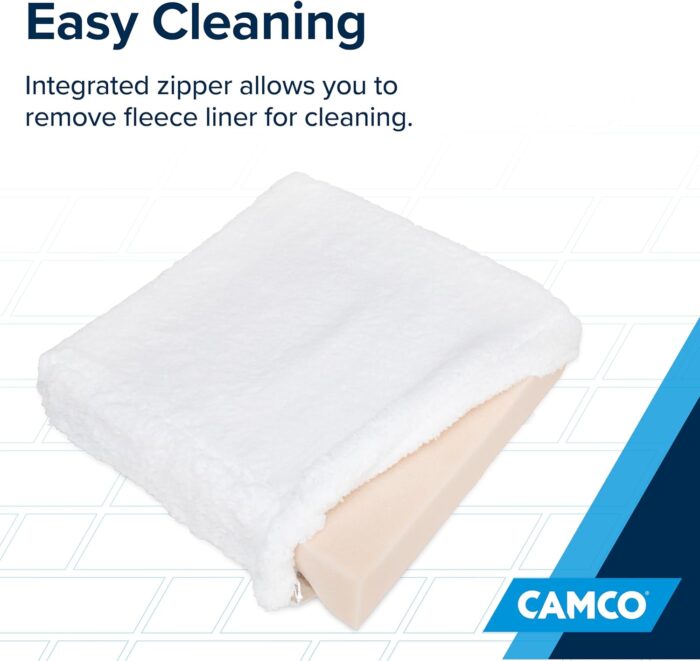 Camco Camper/RV Vent Insulator and Skylight Cover - Features 3 Layers to Reduce Heat Transfer & Increase A/C Efficiency - Fits Standard 14” Travel Trailer/RV Roof Vents (45192) - Image 5