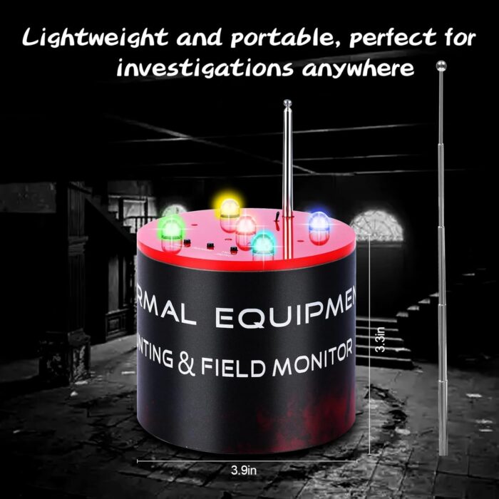 Paranormal Equipment, Advanced Ghost Hunting Equipment with Temperature Deviation Detection and Enhanced Sensitivity, EMF Detector Tool for Professional Paranormal Investigators - Image 4