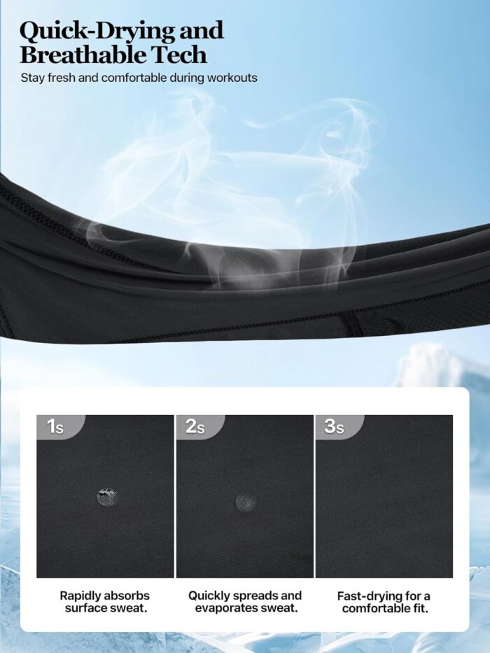 Balaclava Ski Mask Quick Drying Summer Cooling UV Protector Breathable Face Mask Motorcycle Outdoor Gear for Men Women - Image 2