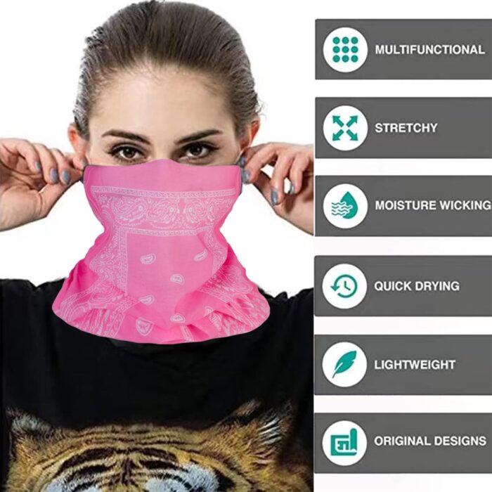 Gator Masks Ourdoor Face Mask Seamless Neck Gaiter Tube Bandanas Buffs Multi Headwear Magic Headband Sweatband - Image 3