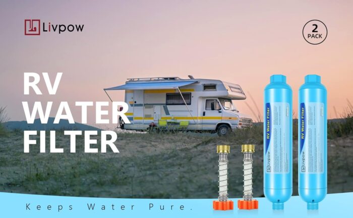 RV Water Filter and Hose Kit 2 Pack - Image 2