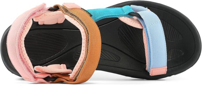 Women's Hiking Sport Sandals Water Outdoor Athletic Shoes With Arch Support Adjustable Beach Shoes - Image 2