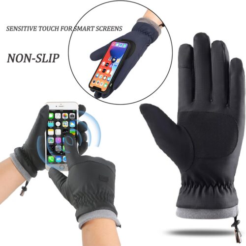 Cold-Weather-Motorcycle-Gloves-Outdoor-Sports-Snow-Ski-Mittens for Men