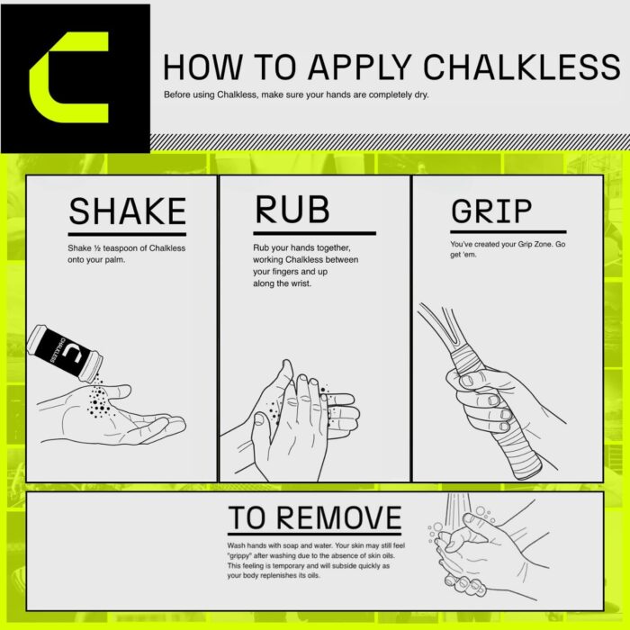 Grip Enhancer, Less Mess Non Toxic Replacement for Liquid Chalk, Grip Solution for Weightlifting, Gaming, Tennis, Golf, Engineered to Improve Grip for Longer - Image 4