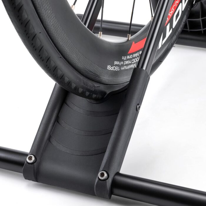 Bike Floor Stand Rack- Indoor Bike Stand for Garage/Home - Bike Storage Bicycle Parking Rack Fit 20”-29” Mountain Road Bikes (1 Bike Rack) - Image 4