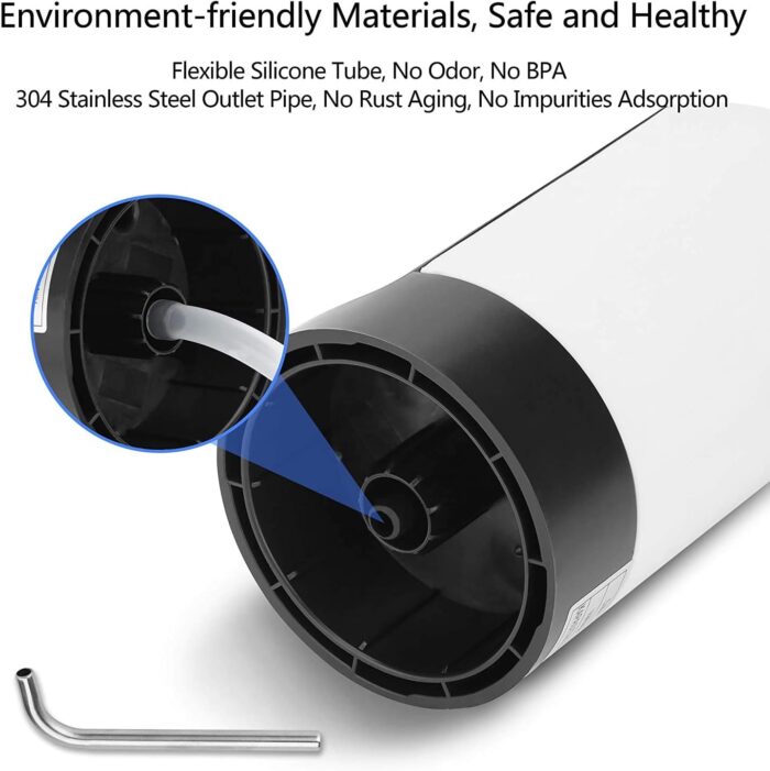 Water Bottle Pump 5 Gallon USB Charging Automatic Drinking Portable Electric Water Dispenser/Switch - Image 4