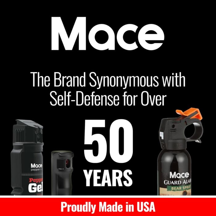 Mace Bear Spray - Guard Alaska Bear Deterrent & Self Defense Spray, 9.17 oz, 40 Feet Range, EPA Registered, Max Strength 20% OC Wildlife Safe Formula, Great for Hiking, Camping, Hunting - Image 10