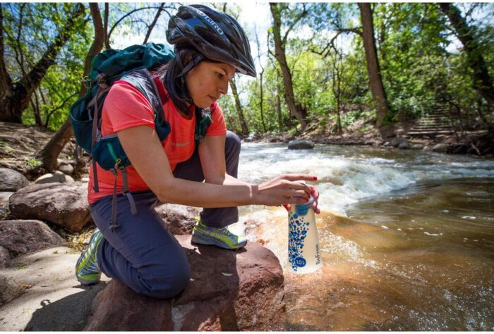 Katadyn BeFree 1.0L Ultralight Collapsible Water Filter Bottle for Hiking, Camping, Backpacking - Image 2