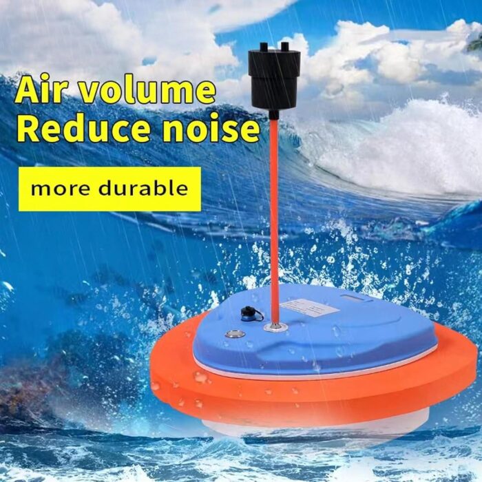 5 Hours Scuba Diving Ventilator System with Mask Mount, Diving Equipment Diving Toys Floating Air Pump/Tank with 10M Telescopic Pipe & Breathing Regulator 57 Liters/min for Underwater Snorkeling - Image 5