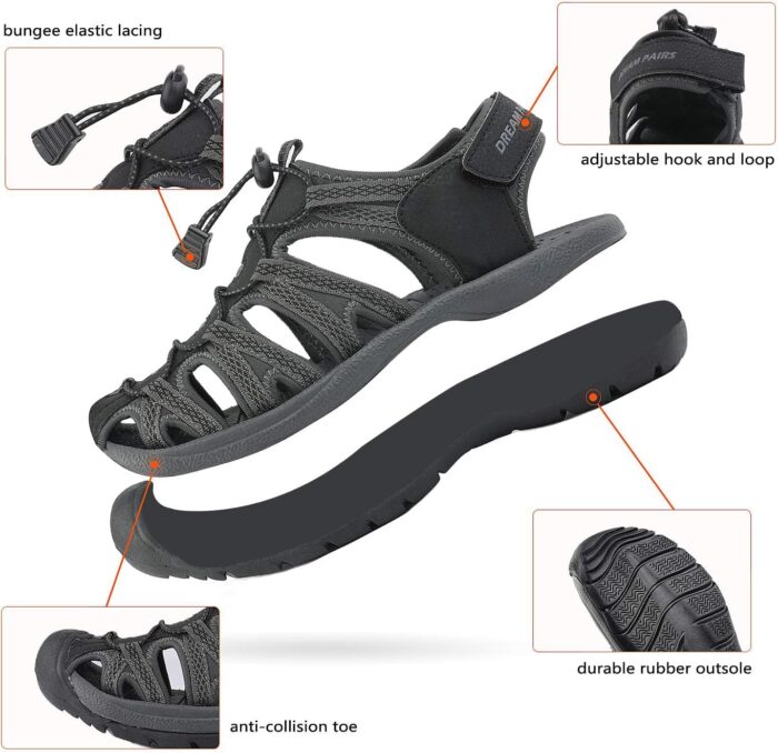 DREAM PAIRS Women's 160912-W Adventurous Summer Outdoor Sandals - Image 5