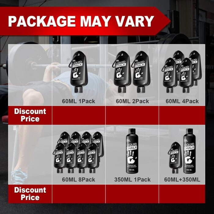 2 oz Superior Grip Liquid Chalk Mess-Free Gym Chalk for Weightlifting, Gymnastics, Rock Climbing, Dancing, Dries in Seconds. Package May Vary. - Image 6
