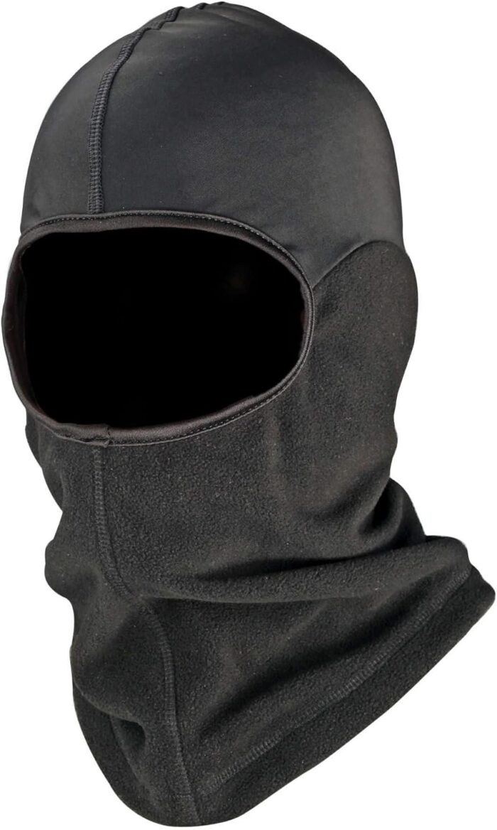 Balaclava with Spandex Top, Comfortable Wear Under Helmet, Winter Face Mask, Ergodyne N-Ferno 6822,Black - Image 8