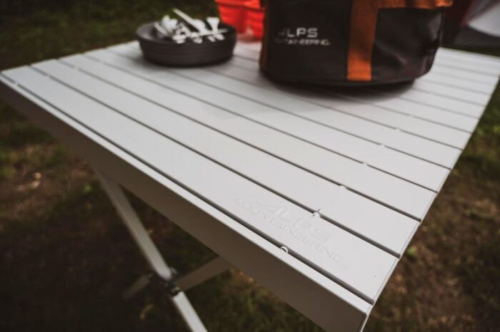 ALPS Mountaineering Folding Camping Table with Smooth Easy-to-Clean Roll Top and Sturdy and Lightweight Aluminum X Frame, Shoulder Carry Bag, 3 Sizes - Image 6
