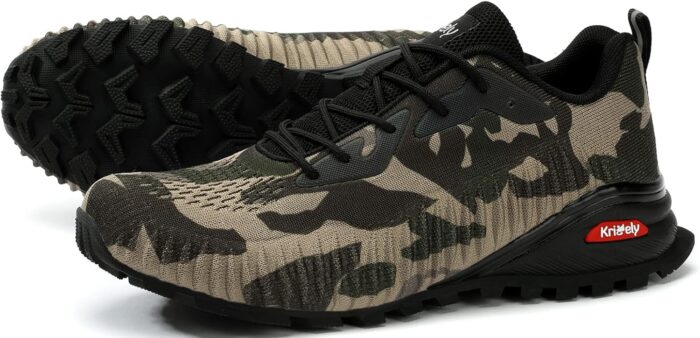 Men's Fashion Sneakers Lightweight Breathable Walking Shoes Tennis Cross Training Shoe Non Slip Trail Running Shoes - Image 7