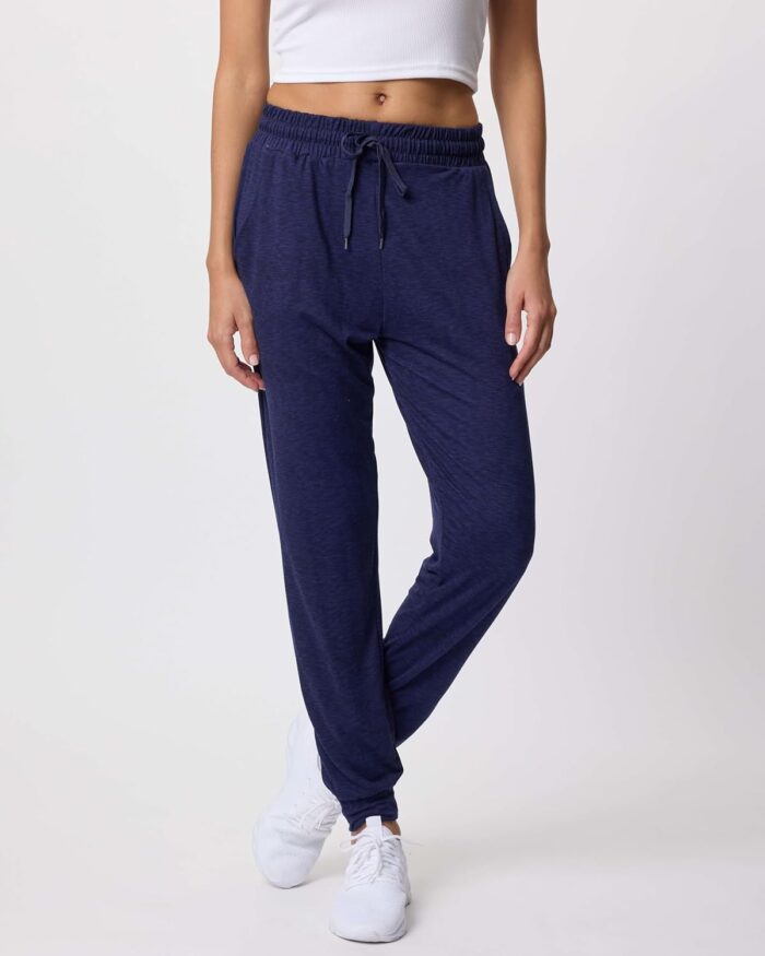 Real Essentials 3 Pack: Women's Ultra-Soft Lounge Joggers Sweatpants Athletic Yoga Pants with Pockets (Available in Plus) - Image 2