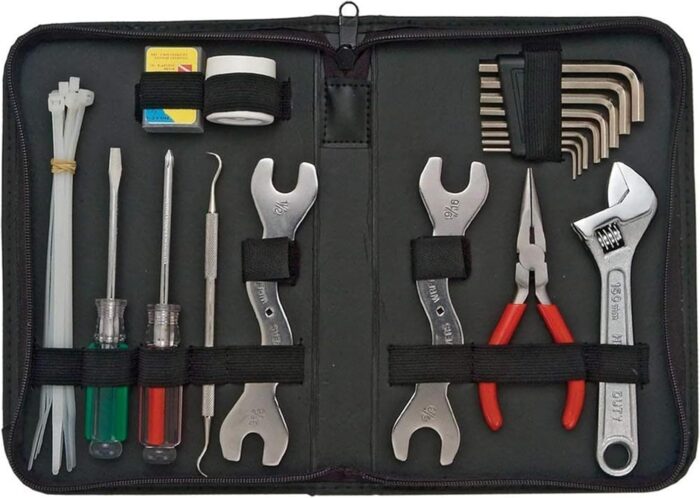 Concepts Deluxe Scuba Diving Tool Kit - Ultimate Multi Tool Repair Tool Set for Diving & Scuba Gear with Nylon Zip Case - Includes 10 Piece O Ring Kit & 1st Stage Scuba Wrenches