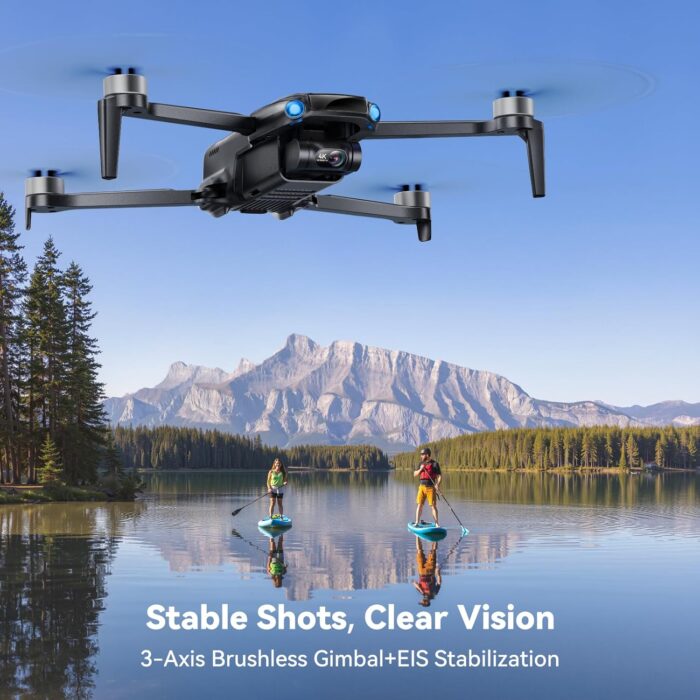 Ruko U11MINI 4K, Drones with Camera for Adults 4K Video 8K Photo, Under 249g, 3-Axis Gimbal EIS, 20000ft FPV Transmission, AI Takeoff/Landing, Auto Return, GPS with Beeper, Beginner (96-Min Flight) - Image 6