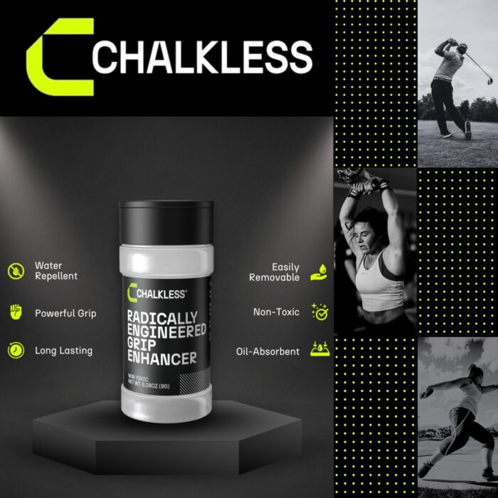 Grip Enhancer, Less Mess Non Toxic Replacement for Liquid Chalk, Grip Solution for Weightlifting, Gaming, Tennis, Golf, Engineered to Improve Grip for Longer - Image 2